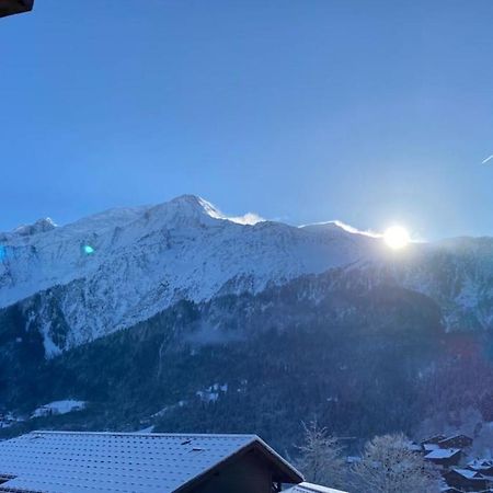 Vue Des "Chavants" Studio 20 M With Balcony Les Houches Exterior photo